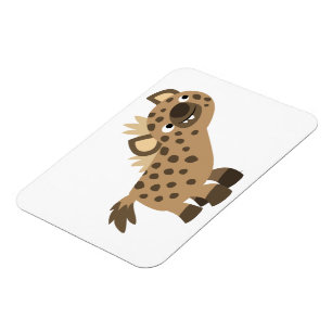 Personalizado Curioso Cuto Hyena Imán Flexible