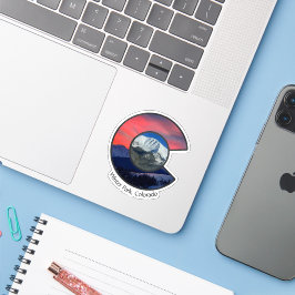 Personalizado-Cut Vinyl Winter Park Pegatina