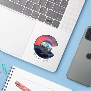 Personalizado-Cut Vinyl Winter Park Pegatina