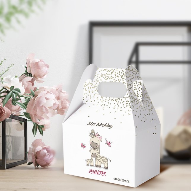 Personalizado Cute Giraffes Cajas Favoritas de Cum (Subido por el creador)