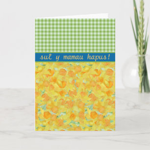 Personalizado Daffodils, revisa la tarjeta del día