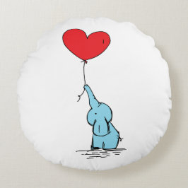 personalizado de animales con almohada redonda de