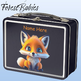 Personalizado de animales salvajes Infantil Fox