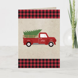 Personalizado de árbol de navidad de camionetas de
