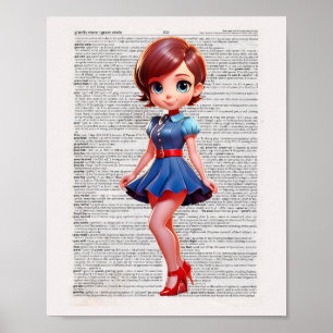 Personalizado de arte de diccionario