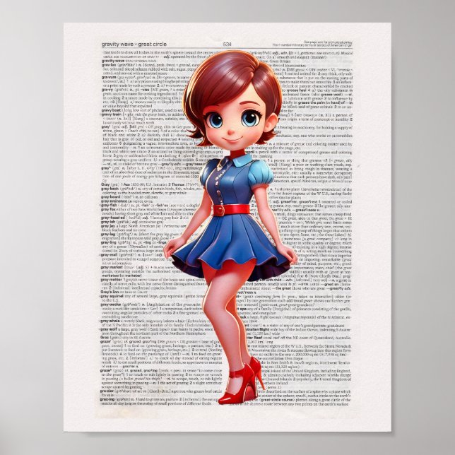 Personalizado de arte de diccionario (Frente)