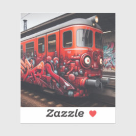 Personalizado de arte de graffiti Pegatina de vini