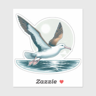 Personalizado de aves Albatross Pegatina de vinilo