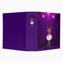 Personalizado de bailarina Binder