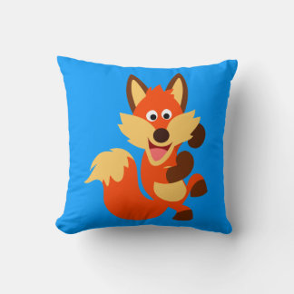 Personalizado de baile lindo Cojín decorativo Fox