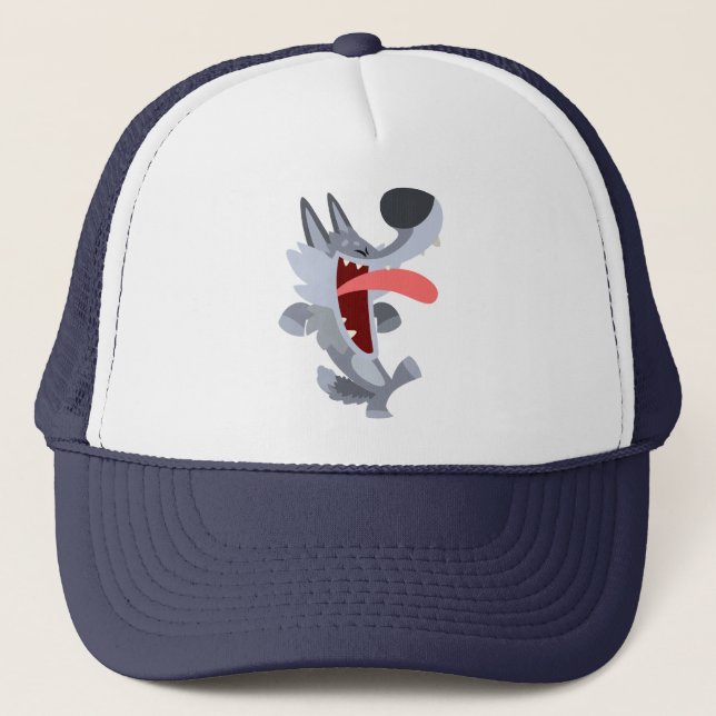 Personalizado de baile lindo Gorra Wolf (Anverso)