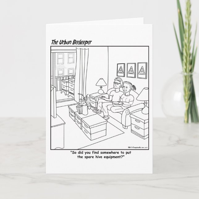 Personalizado de beekeeper urbano - Tarjeta de sal (Anverso)