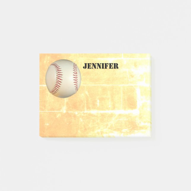 personalizado de béisbol nota que personalizar (Anverso)