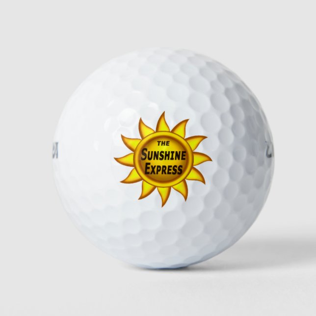Personalizado de bolas de golf - Logo de The Sunsh (Anverso)