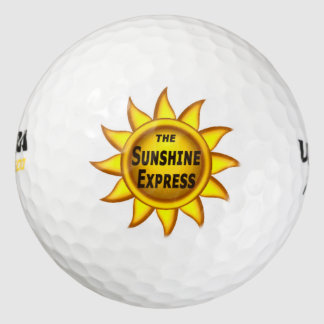 Personalizado de bolas de golf - Logo de The Sunsh