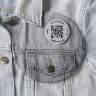 personalizado de botón enorme de 6 pulgadas