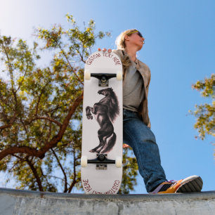 Personalizado de caballos de crianza Skateboard de