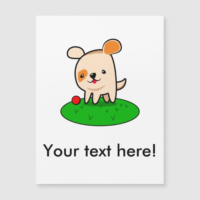 Personalizado de cachorros (Anverso)