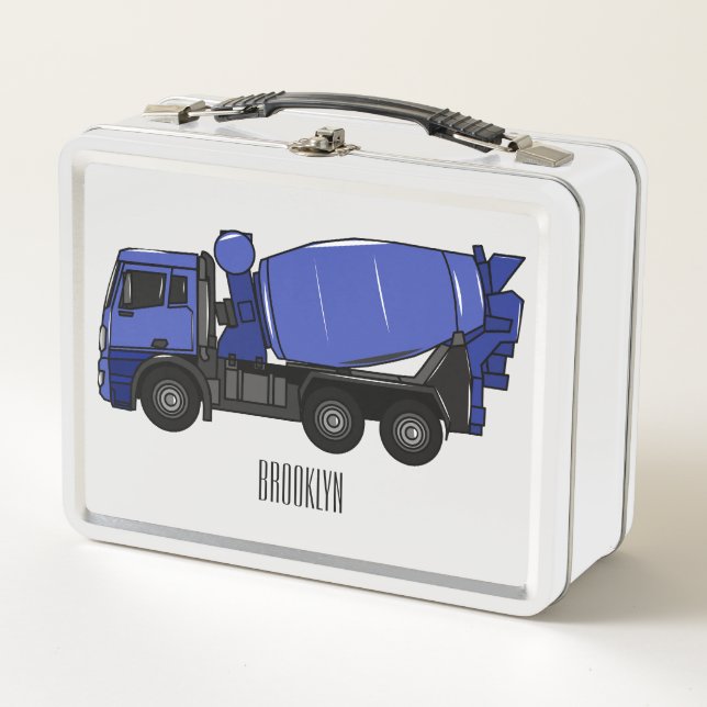 Personalizado de camión de transporte de mezcla de (Anverso)