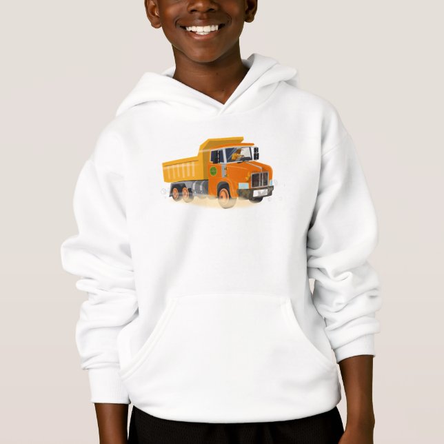 Personalizado de camión de volcado amarillo para n (Anverso)