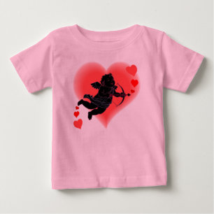 Personalizado de camiseta cupido de bebé Valentine