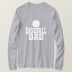 Personalizado de camisetas de béisbol con papá