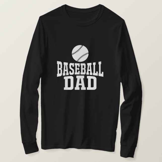 Personalizado de camisetas de béisbol con papá (Anverso del diseño)