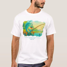 Personalizado de camisetas de hombres pescadores