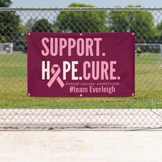 personalizado de cáncer de mama Rótulo de pancarta (In situ)