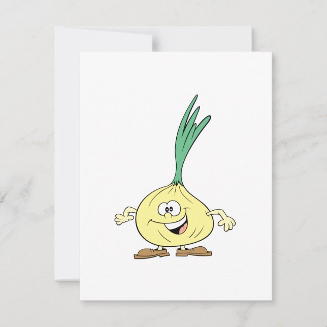 personalizado de cebolla tonta feliz (Anverso)