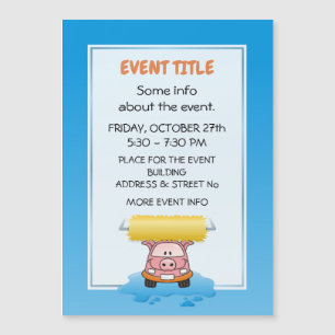 Personalizado de cerdo de lavado de cara