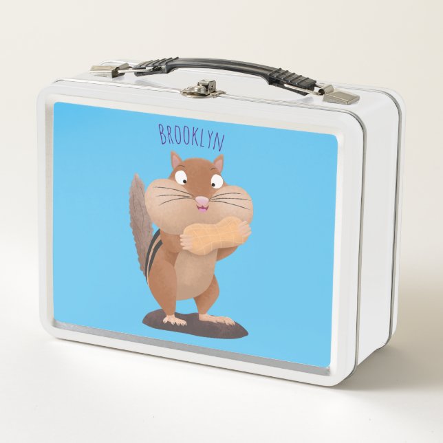 Personalizado de chipmunk de grandes mejillas grac (Anverso)