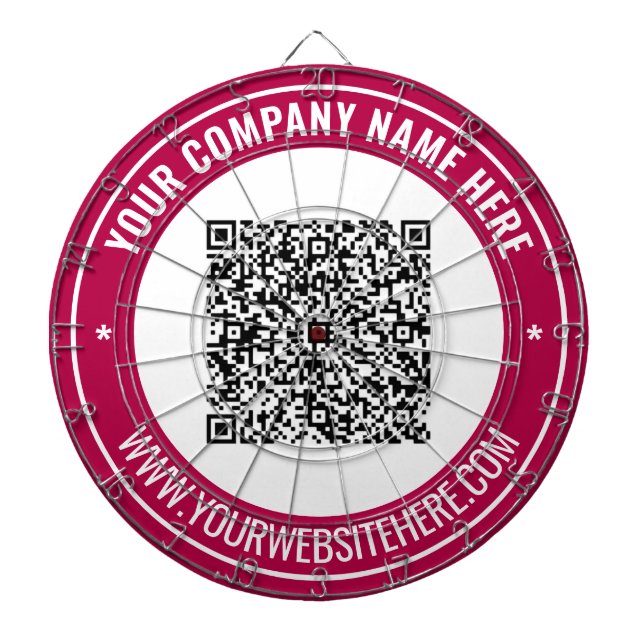 Personalizado de código QR  de texto tablero de di (Frente)