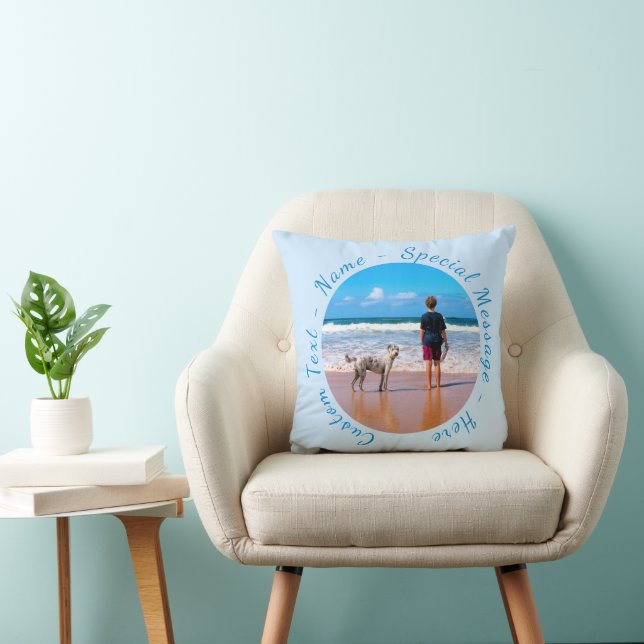 Personalizado de Cojín decorativo fotográfico pers (Silla)