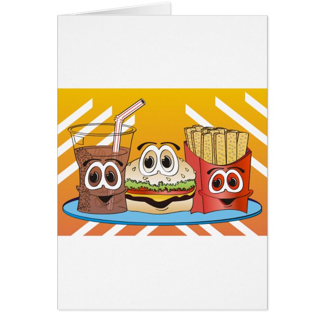 Personalizado de comida rápida (Frente)