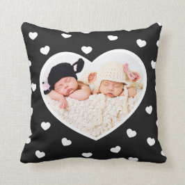 Personalizado de corazón dulce foto almohada / car