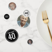 Personalizado de cumpleaños Confetti