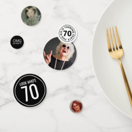 Personalizado de cumpleaños Confetti