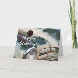 Personalizado de cumpleaños feliz tarjeta de salud