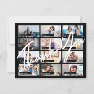 Personalizado de cumpleaños virtual 12 foto elegan