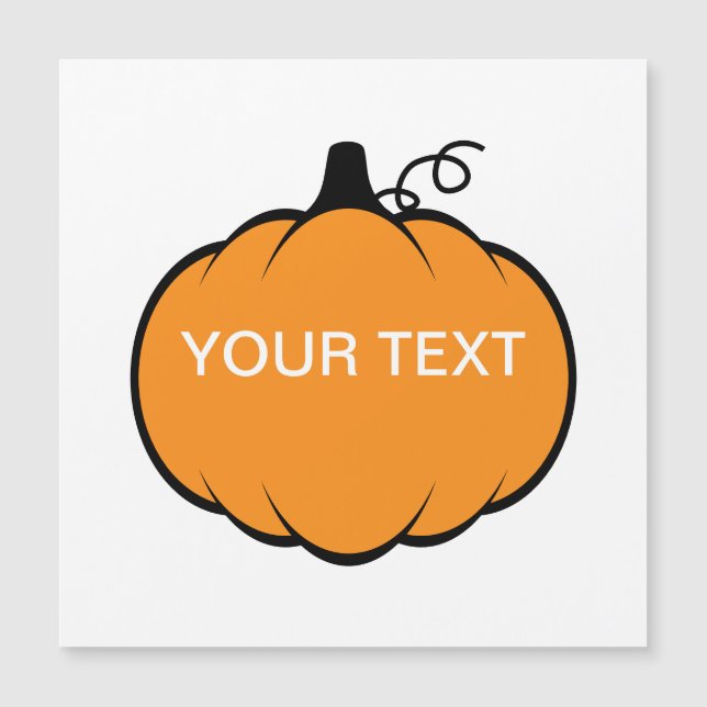 Personalizado de dibujo de calabaza de temporada d (Anverso)