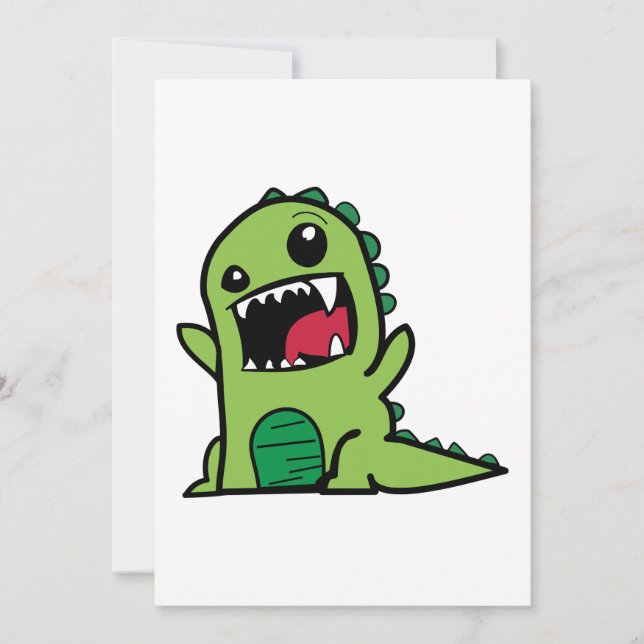 Personalizado de dinosaurios bebé (Anverso)