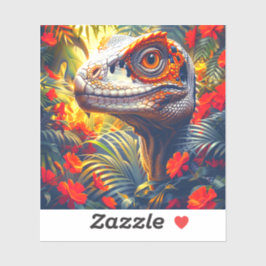 Personalizado de dinosaurios Pegatina de vinilo de