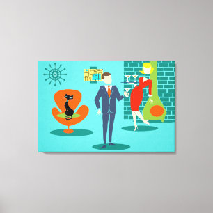 Personalizado de edad de espacio retro impresión d