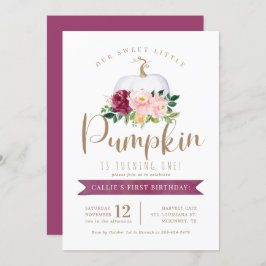 Personalizado de edad de la invitación al cumpleañ