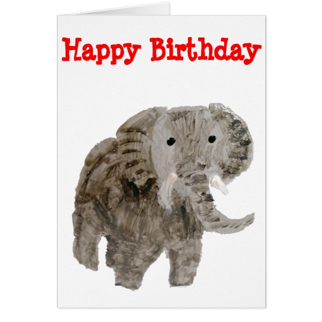 Personalizado de Elefantes para Pintura de Animale (Frente)