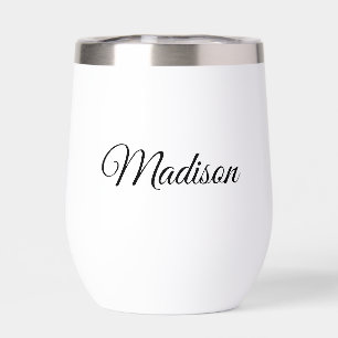 Personalizado de escritura moderna y personalizada