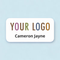 Personalizado de etiquetas de nombre de empleado l