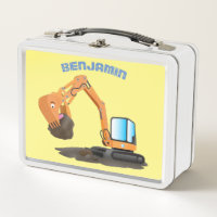 Personalizado de excavadora de naranja cúpula