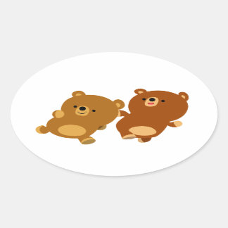 Personalizado de Facebook lindo con Pegatina Oval
